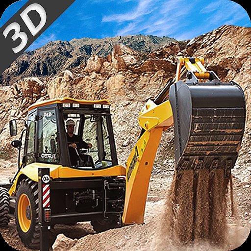 Dump & Loader Truck Free APK download icon