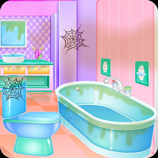 Highschool Girl House Cleaning APK download icon
