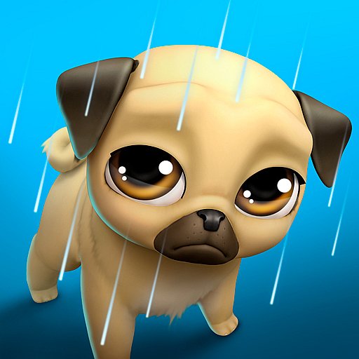 My Virtual Pet Louie the Pug APK download icon