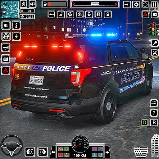 Police Car Parking Games 3D APK download icon