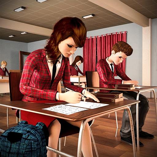 School Life Teacher Simulator - High School Games APK download icon